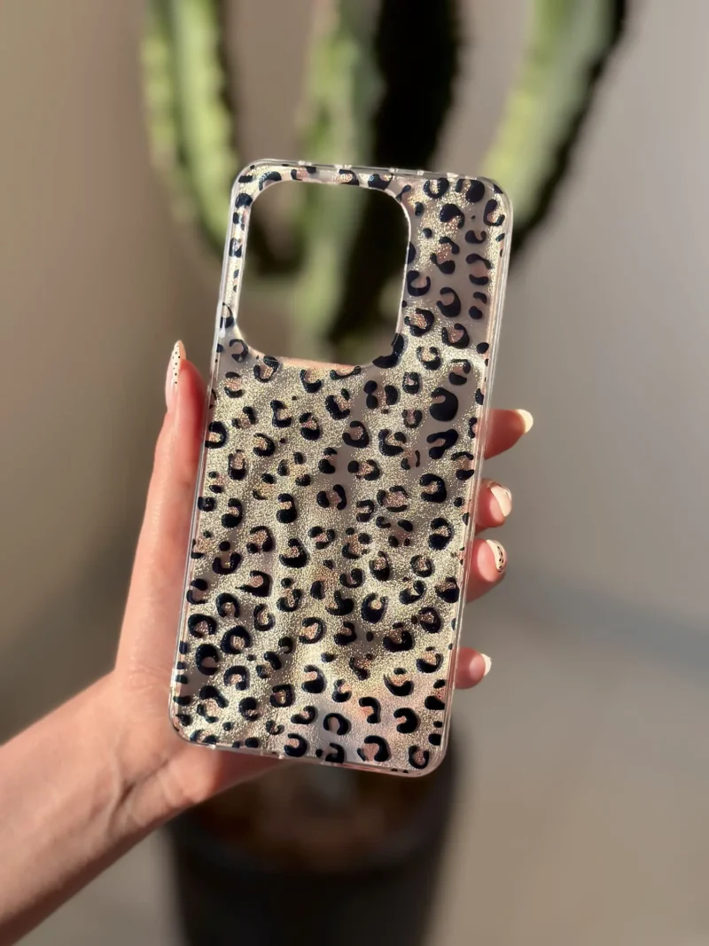 قاب گوشی پلنگی ریز